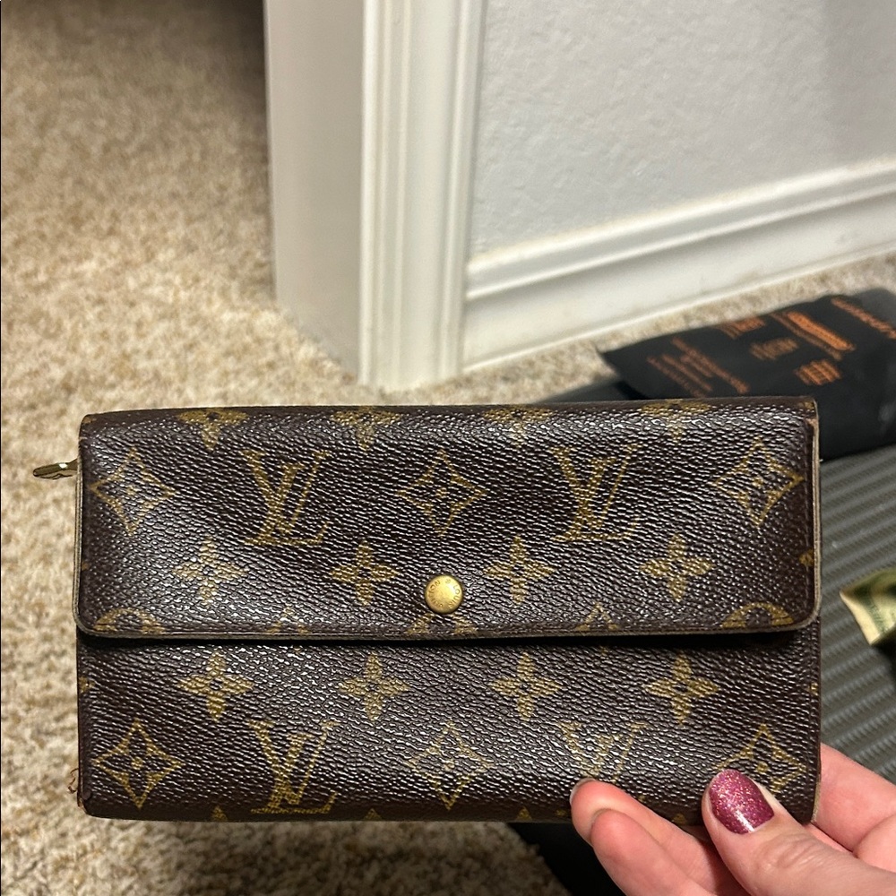 Louis Vuitton Brown Monogram Wallet